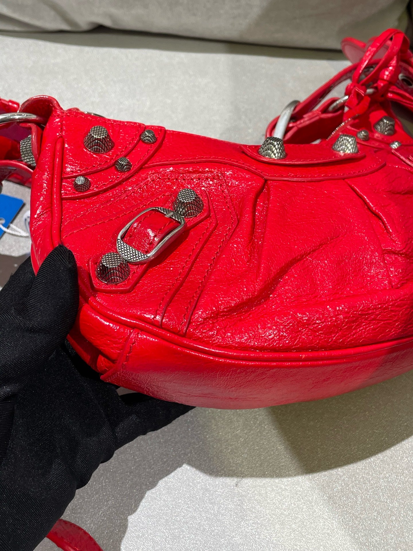 Balenciaga Red Shoulder Bag 671309-1VG9Y-6406