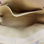 Chloe Canvas Brown Tote