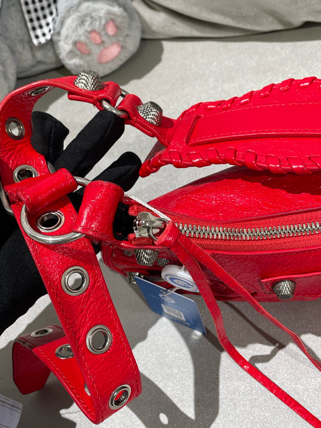 Balenciaga Red Shoulder Bag 671309-1VG9Y-6406