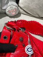 Balenciaga Red Shoulder Bag 671309-1VG9Y-6406