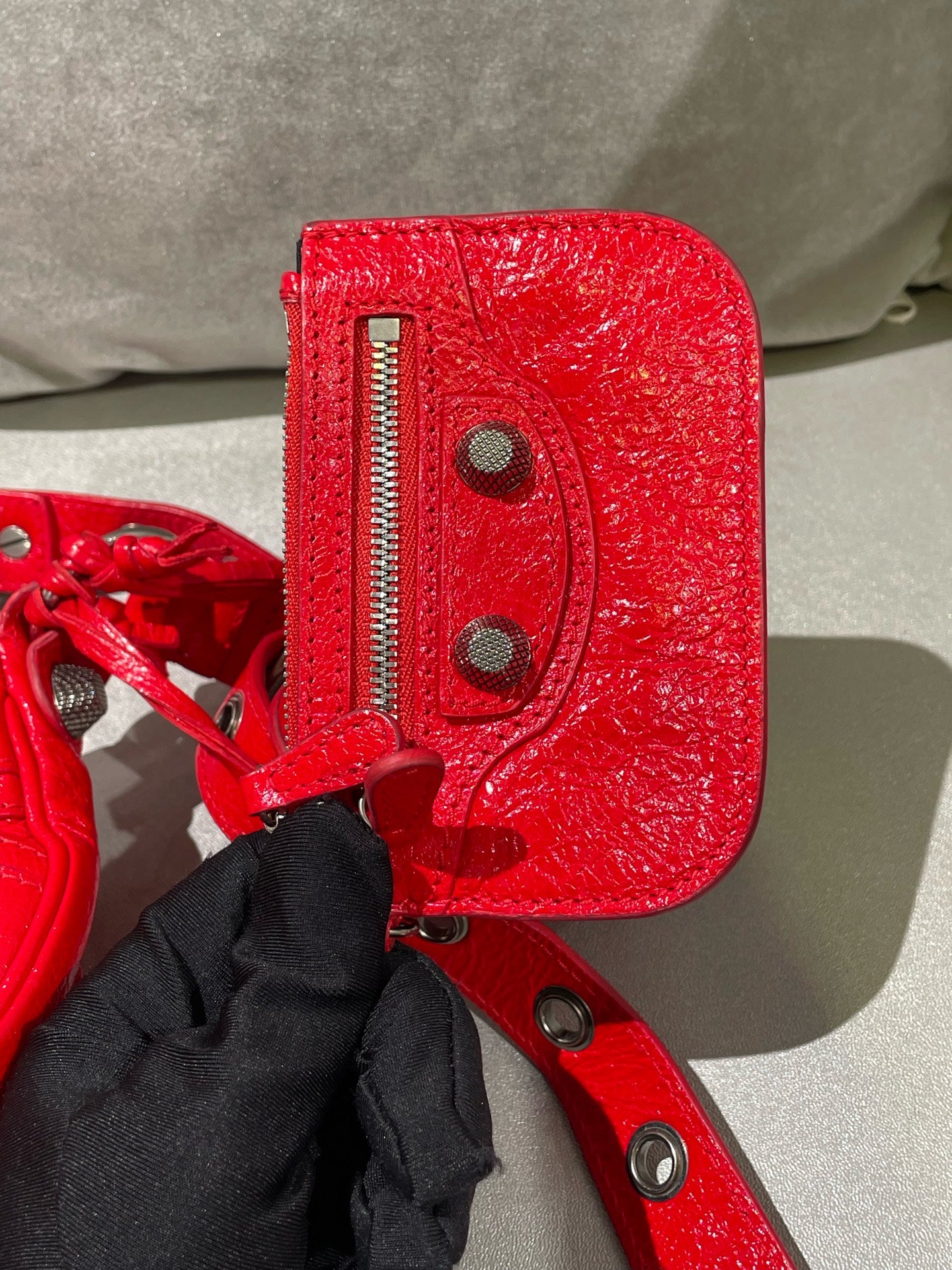 Balenciaga Red Shoulder Bag 671309-1VG9Y-6406