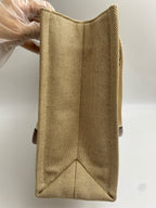 Chloe Canvas Brown Tote