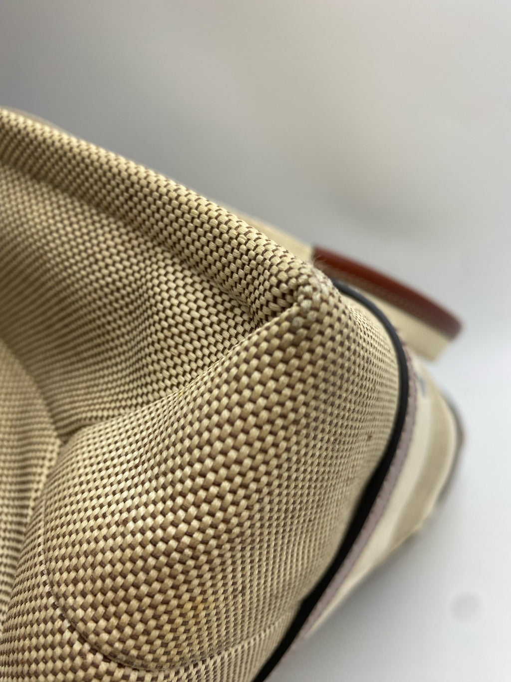 Chloe Canvas Brown Tote