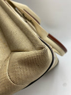 Chloe Canvas Brown Tote