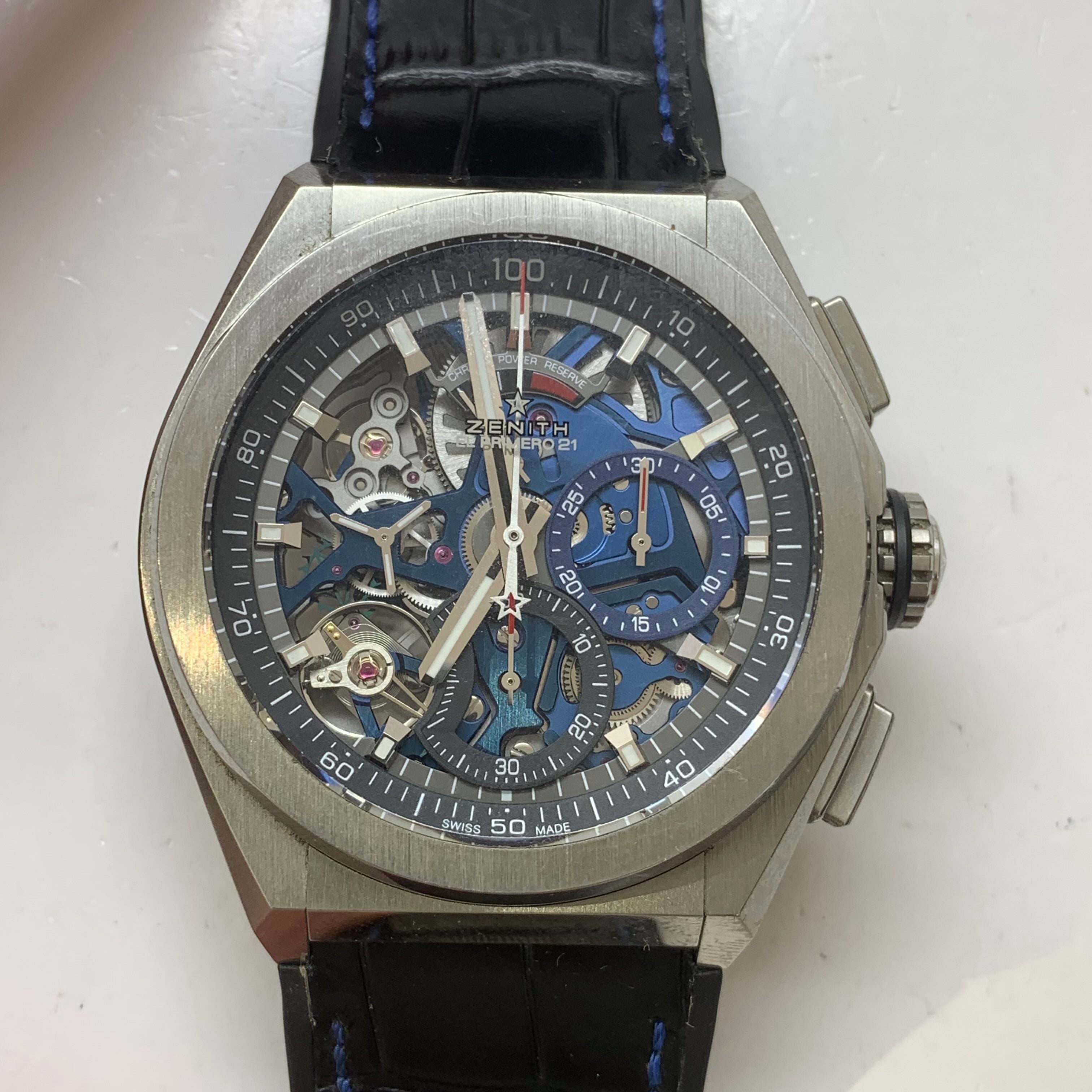 Zenith DEFY Series 44 millimeters 95.9002.9004/78.R584