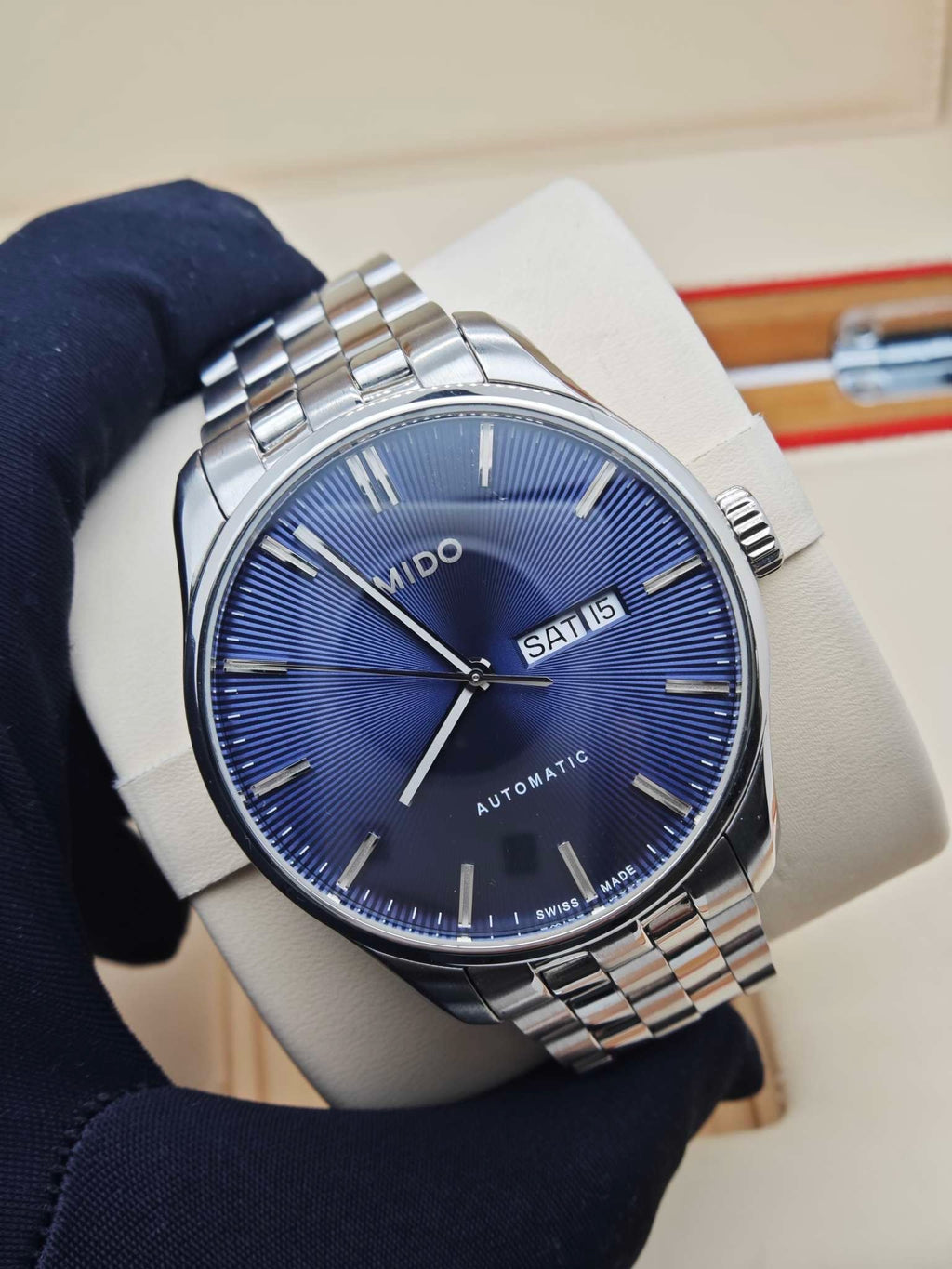 Mido Bruna Blue Automatic (self-winding) watch 42.5 MM M024.630.11.041.00