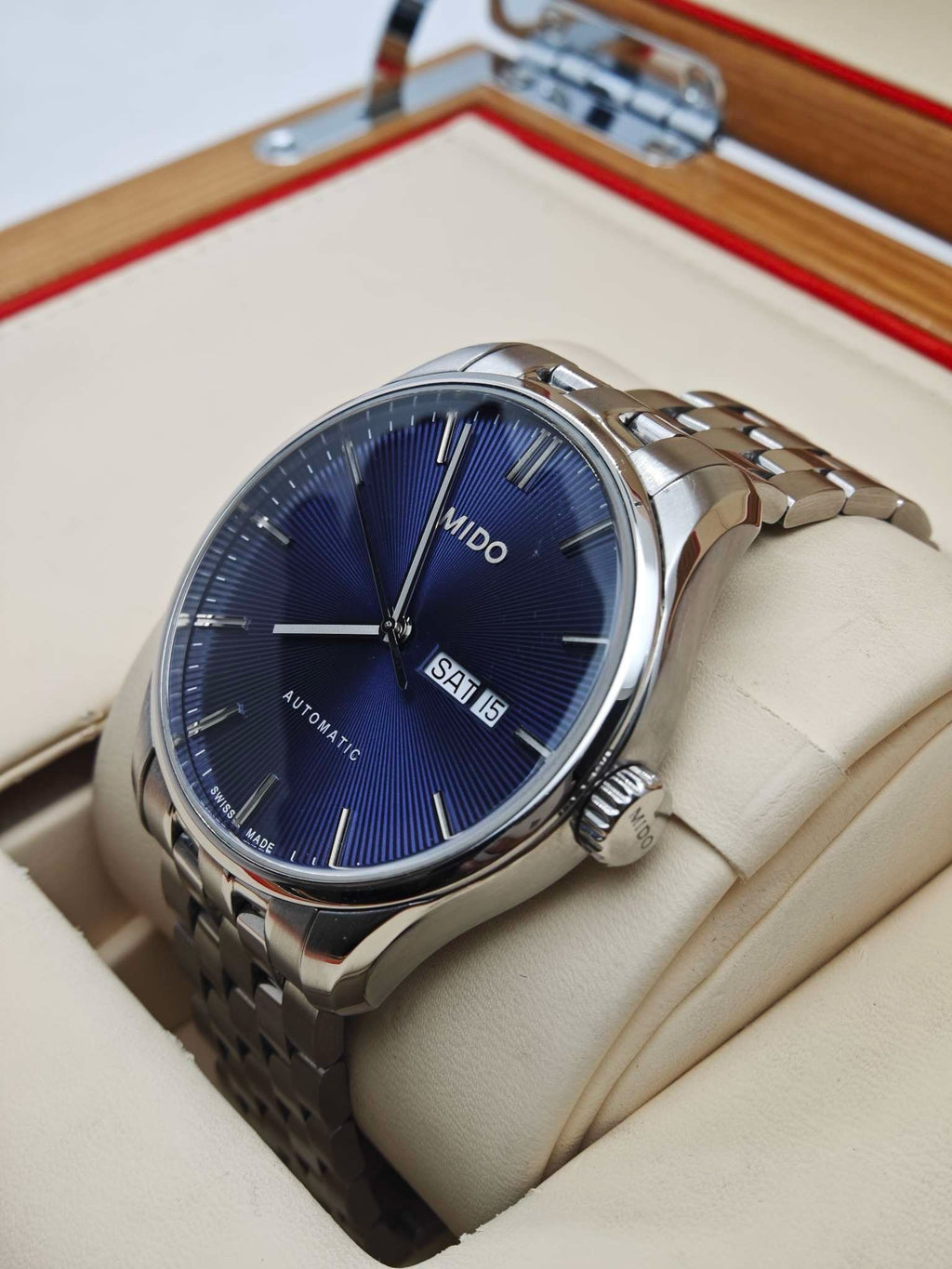 Mido Bruna Blue Automatic (self-winding) watch 42.5 MM M024.630.11.041.00