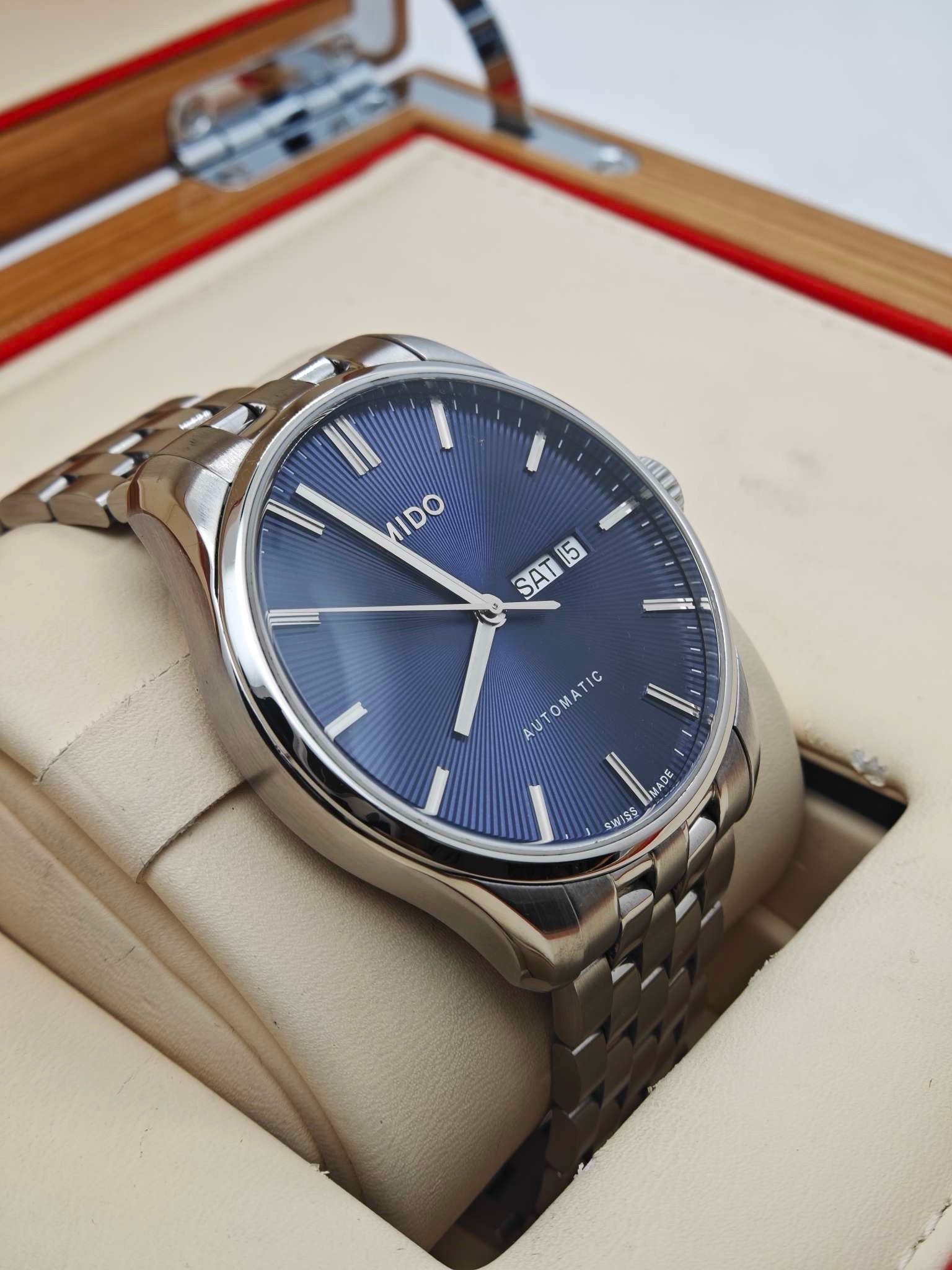 Mido Bruna Blue Automatic (self-winding) watch 42.5 MM M024.630.11.041.00