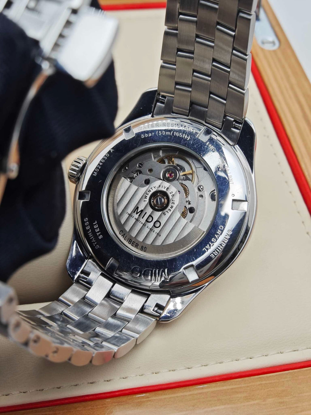 Mido Bruna Blue Automatic (self-winding) watch 42.5 MM M024.630.11.041.00