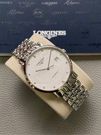 Longines Longines Master Collection White Mechanical watch 39.00mm L4.910.4.77.6