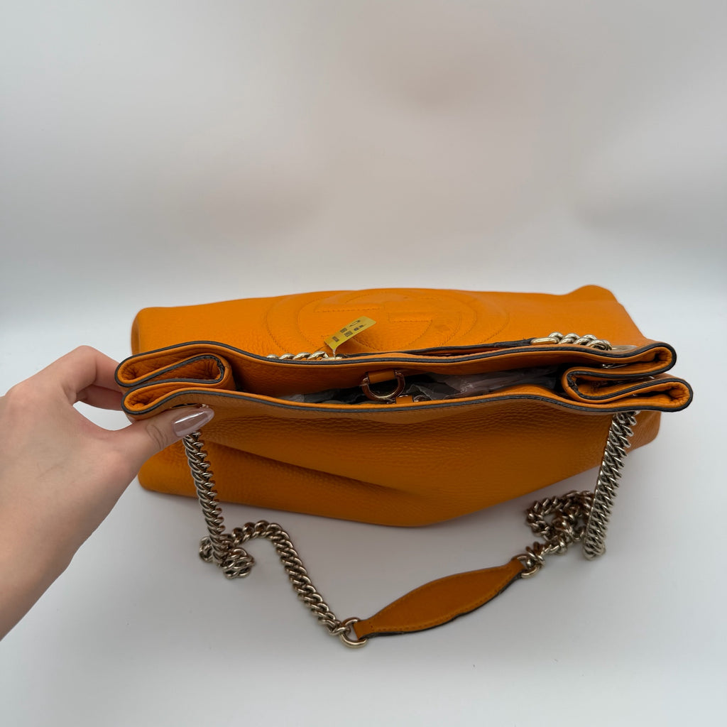 Gucci Orange Shoulder Bag