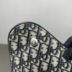 Dior Canvas Saddle Bag