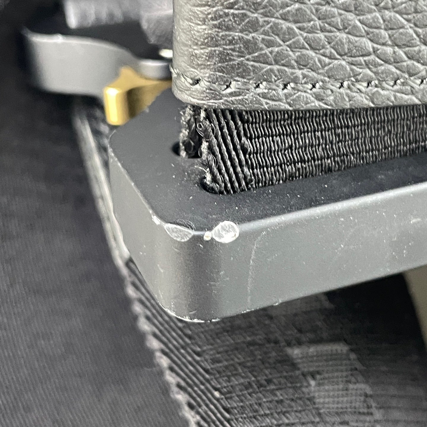 Dior Canvas Saddle Bag