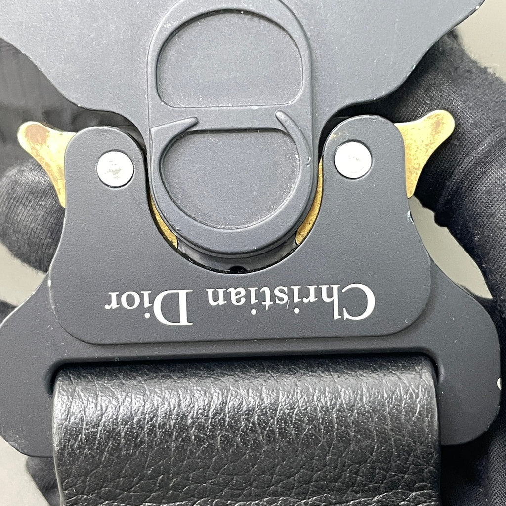 Dior Canvas Saddle Bag