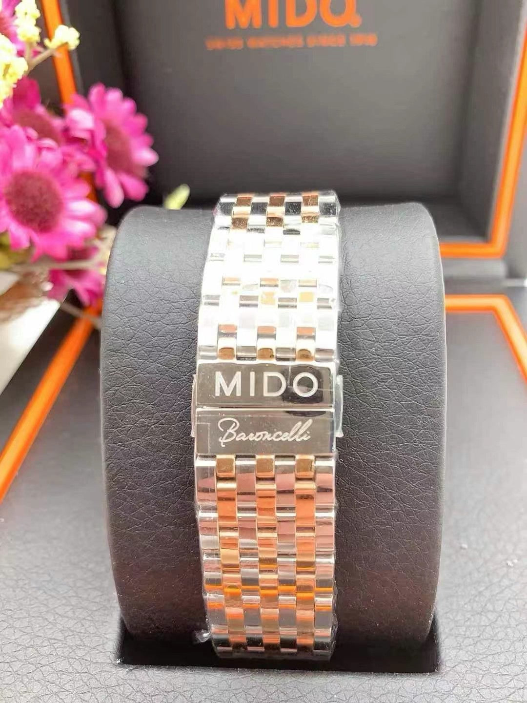 Mido Berenice Rose gold Automatic (self-winding) watch 39 millimeters M027.407.22.010.00