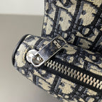 Dior Canvas Saddle Bag
