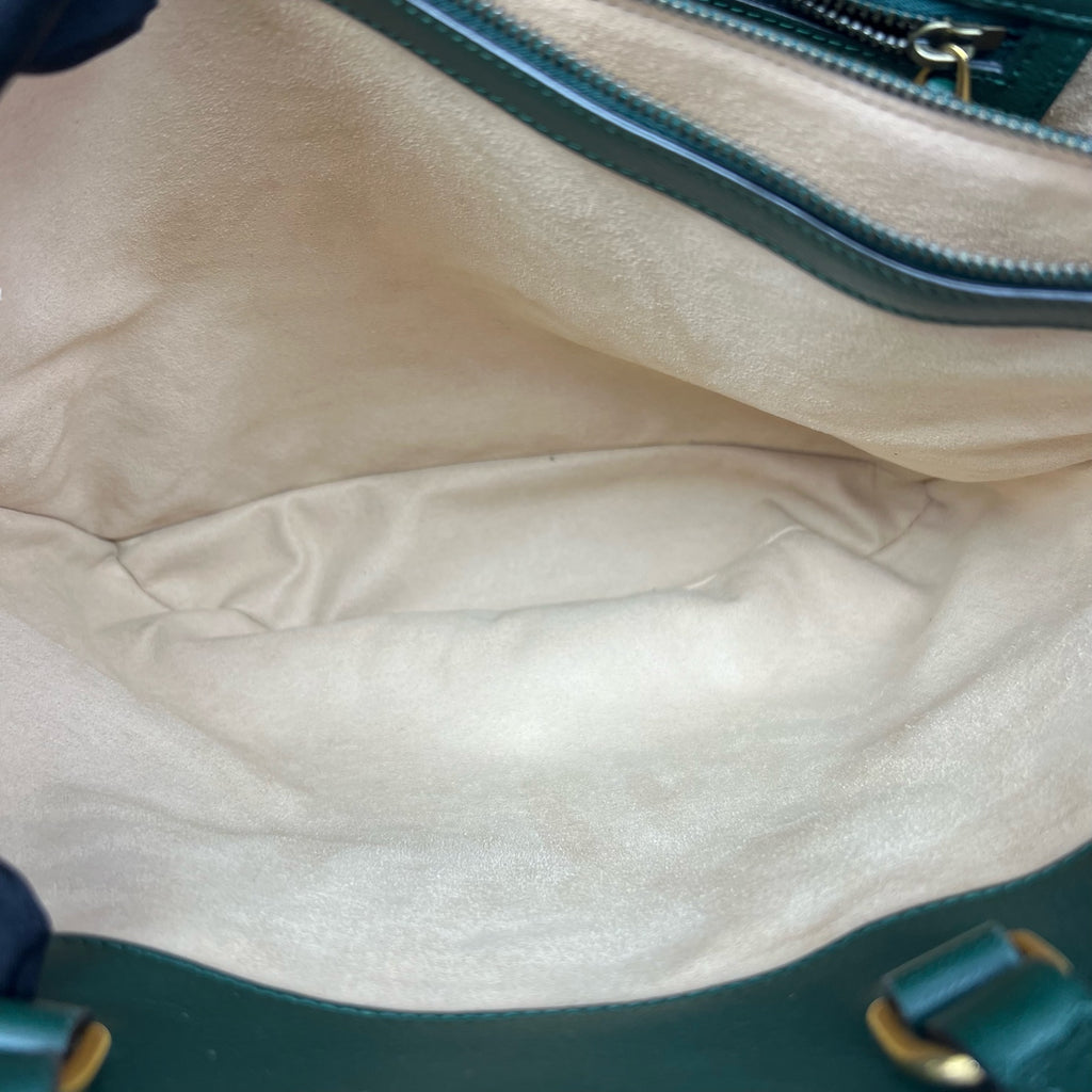 Gucci Green Tote