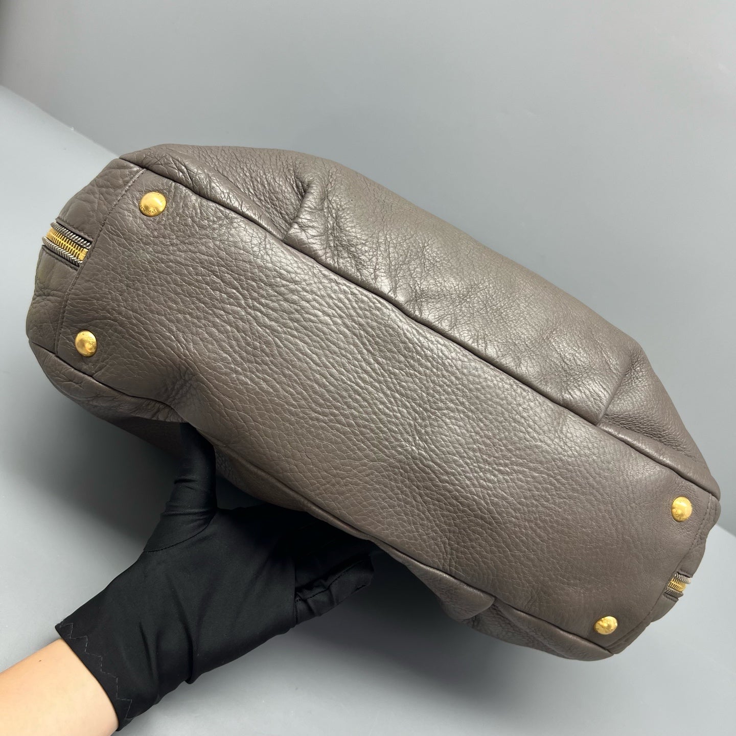 Prada Gray Shoulder Bag