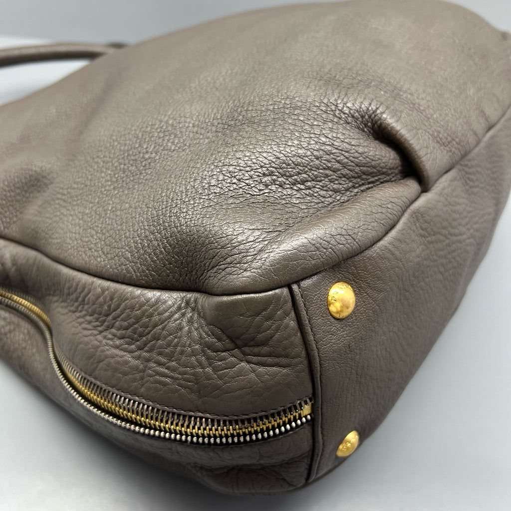 Prada Gray Shoulder Bag