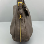 Prada Gray Shoulder Bag