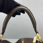 Prada Gray Shoulder Bag