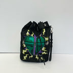 Prada Cordura Green Bucket & Drawstring Bag