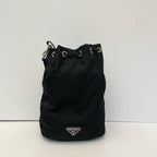 Prada Cordura Green Bucket & Drawstring Bag