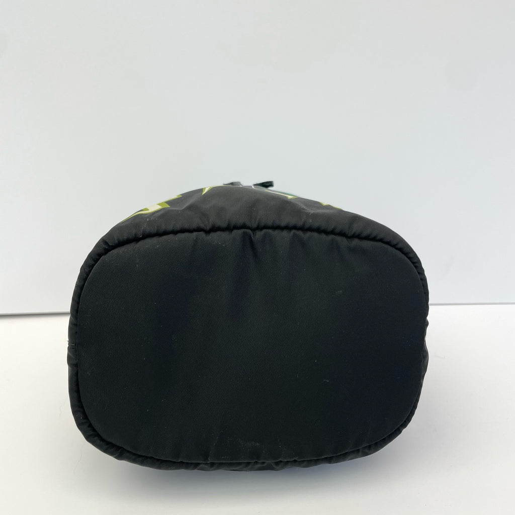 Prada Cordura Green Bucket & Drawstring Bag