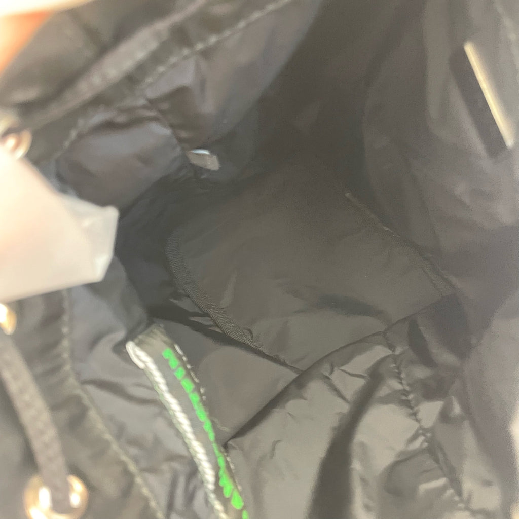 Prada Cordura Green Bucket & Drawstring Bag