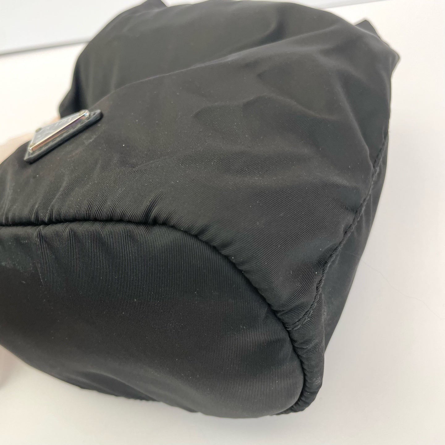 Prada Cordura Green Bucket & Drawstring Bag