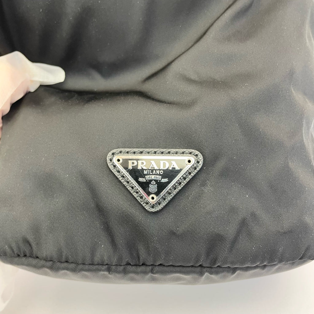 Prada Cordura Green Bucket & Drawstring Bag