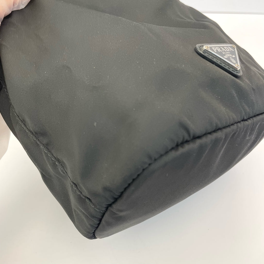 Prada Cordura Green Bucket & Drawstring Bag