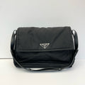 Prada Cini Large Re-Nylon Recycled Nylon Messenger Bag Cordura Messenger Bag 1BD256_RDLN_F0002_V_OOO