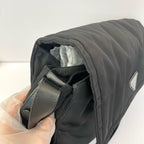 Prada Cini Large Re-Nylon Recycled Nylon Messenger Bag Cordura Messenger Bag 1BD256_RDLN_F0002_V_OOO