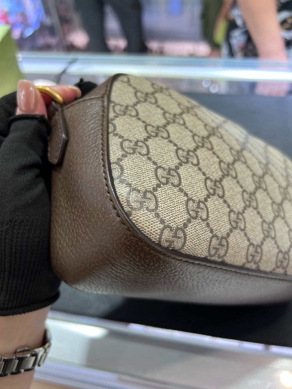 Gucci Neo Vintage GG Supreme canvas messenger bag Canvas Beige Messenger Bag 476466 K9GVT 8856