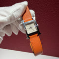 Hermes Quartz watch 21 x 21 millimeters