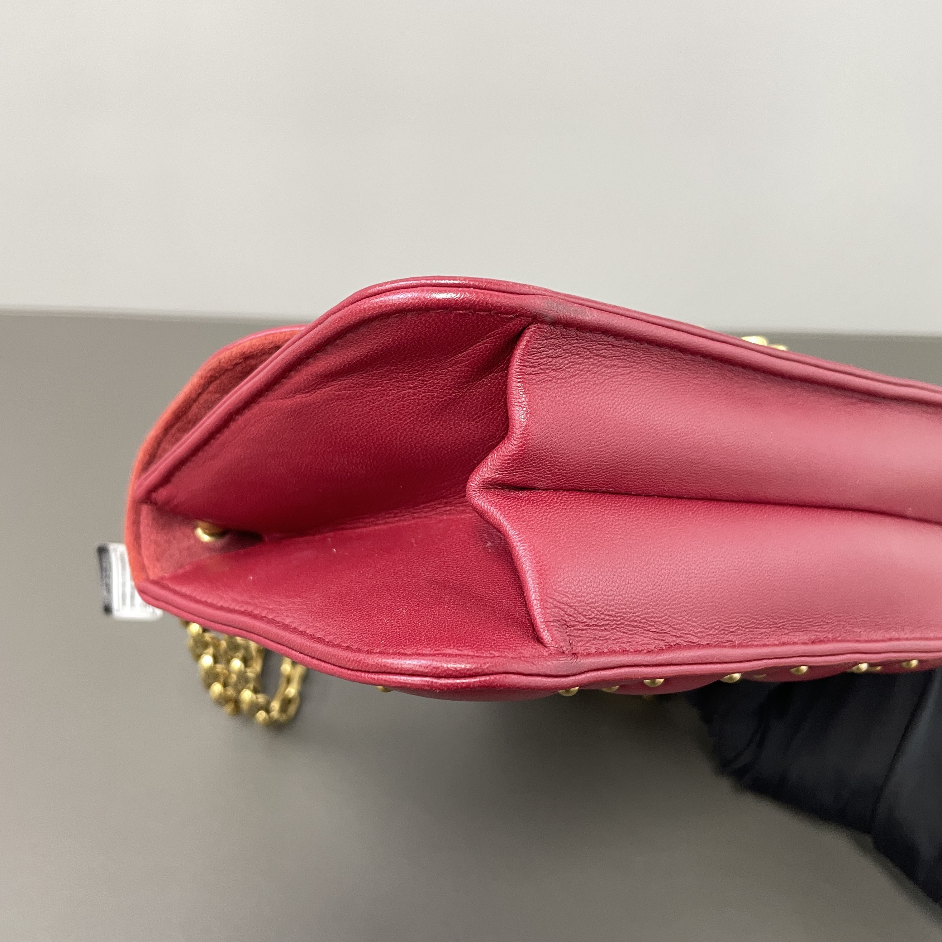 Dior Red Messenger Bag
