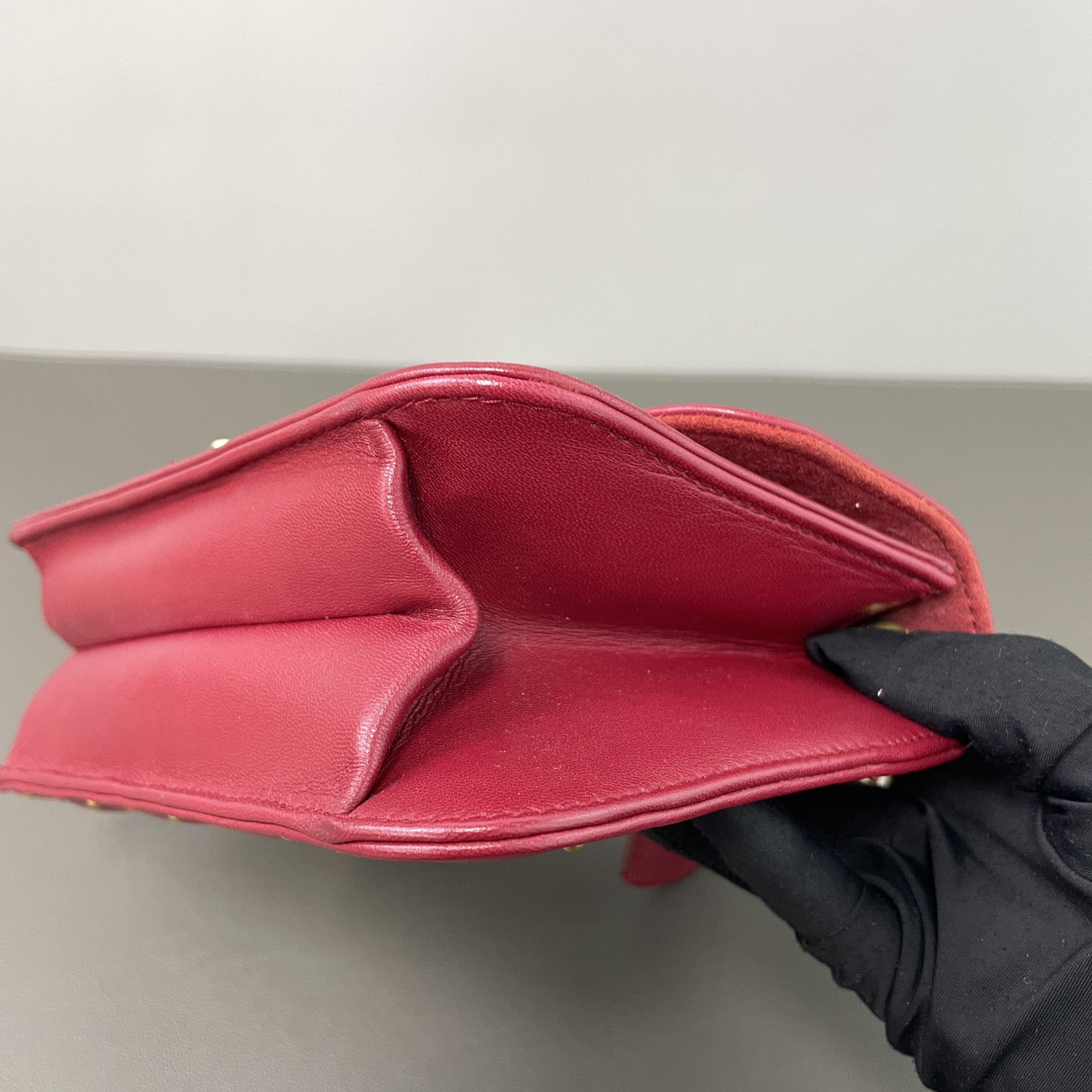 Dior Red Messenger Bag