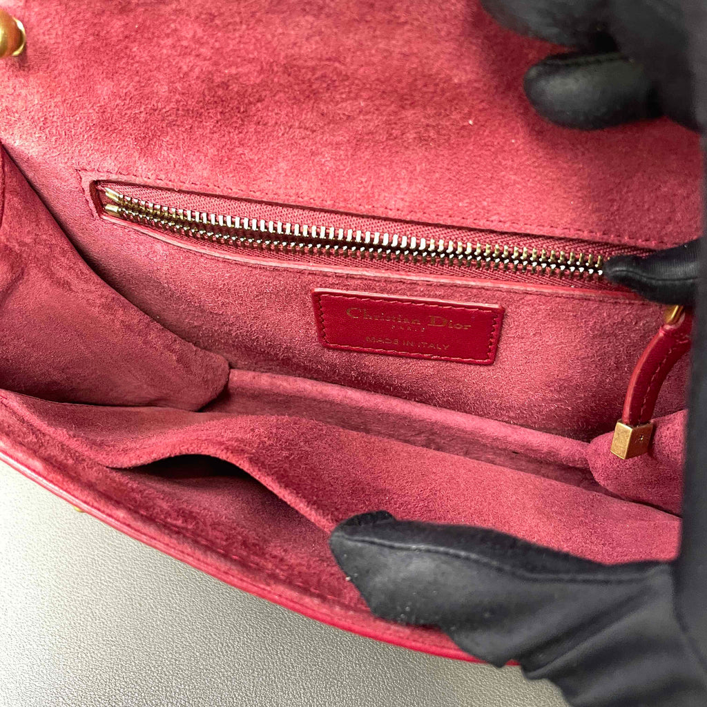 Dior Red Messenger Bag