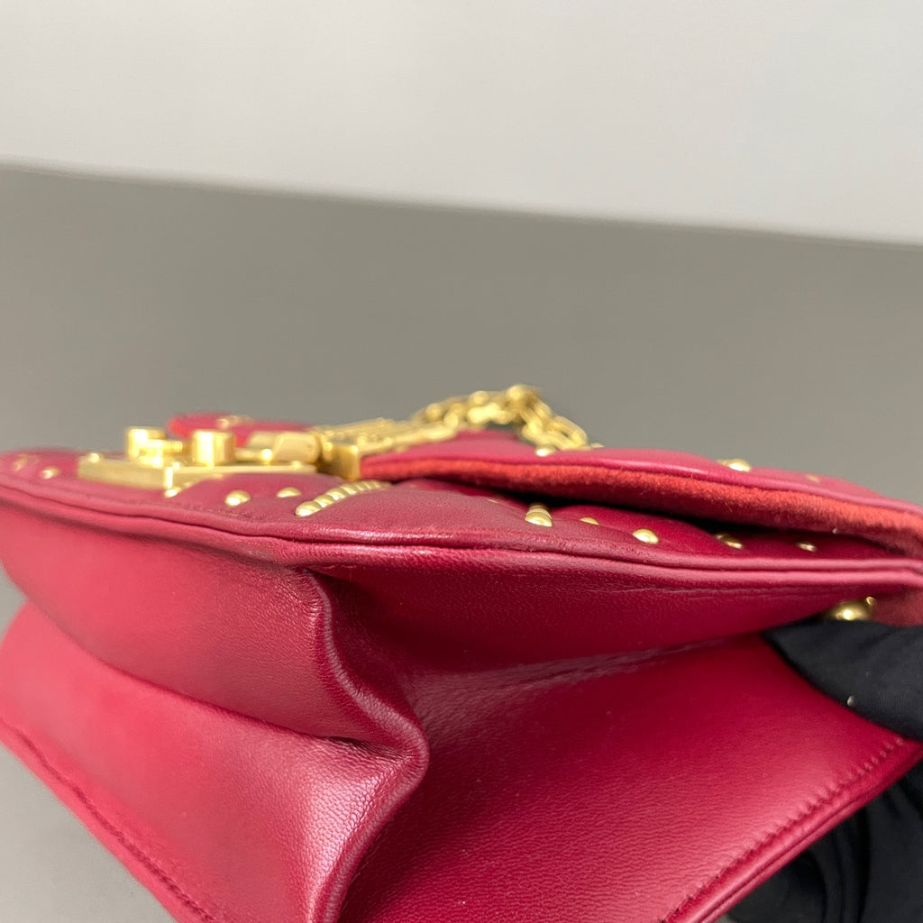 Dior Red Messenger Bag