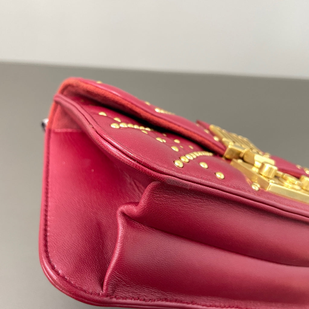 Dior Red Messenger Bag