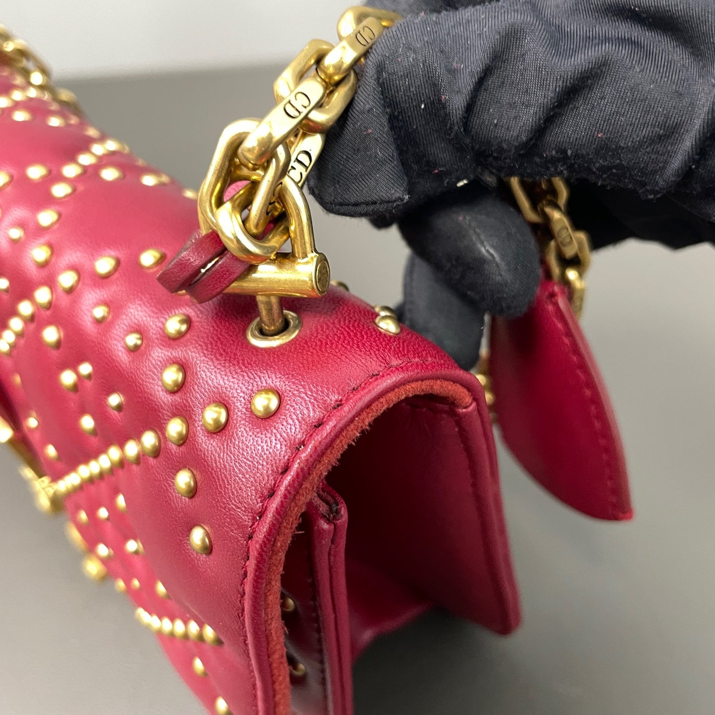 Dior Red Messenger Bag