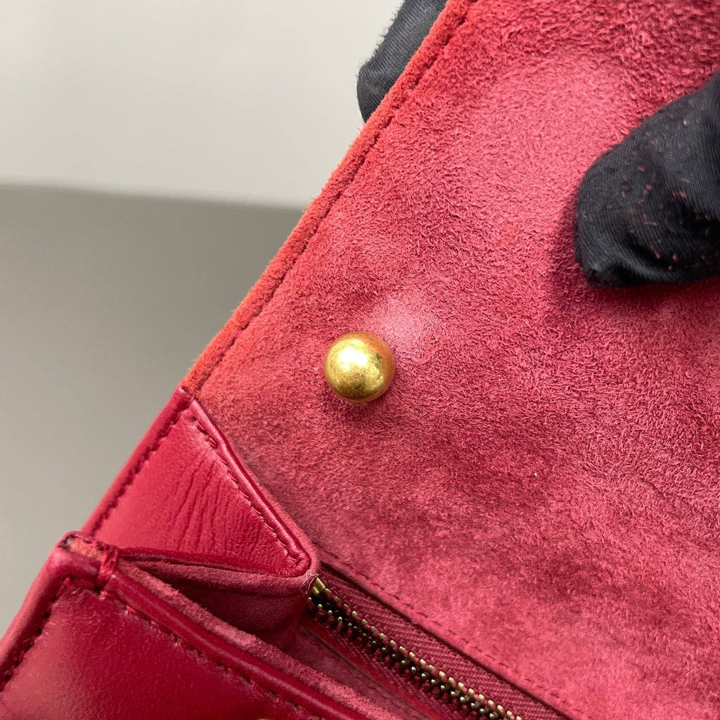 Dior Red Messenger Bag