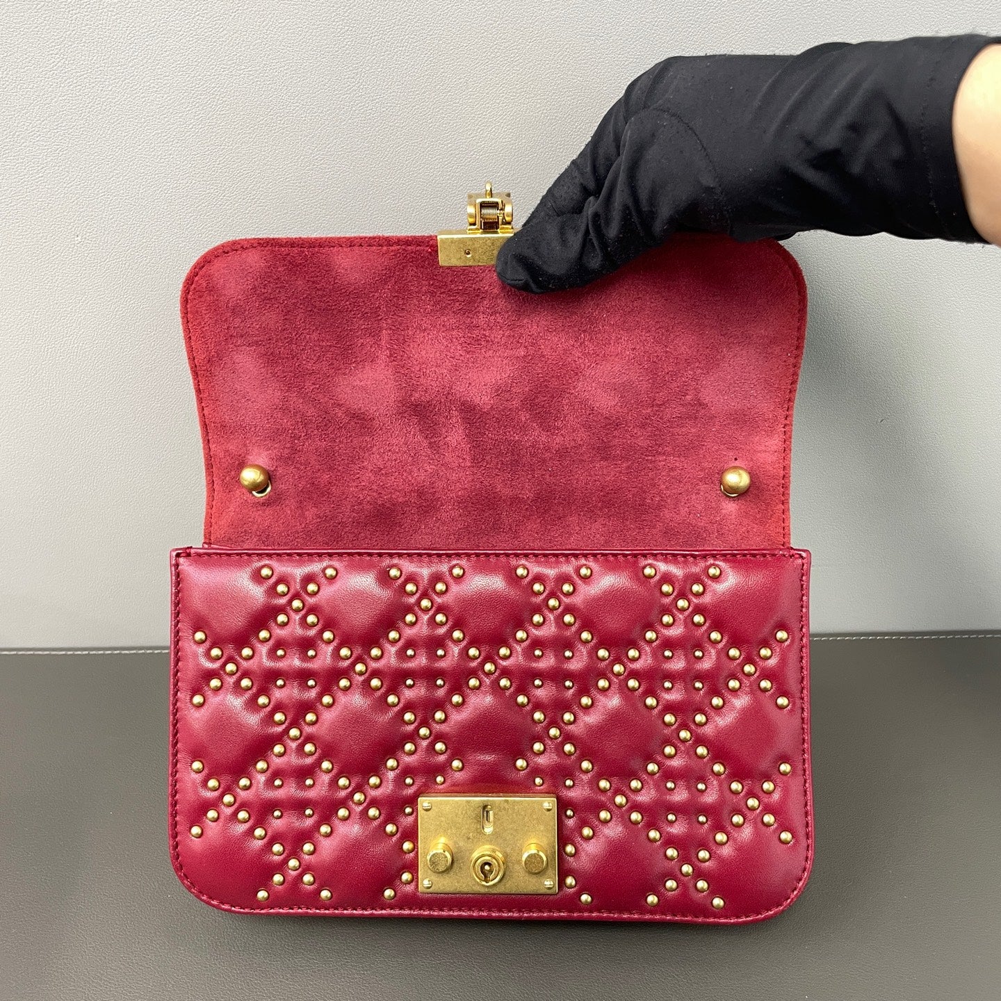 Dior Red Messenger Bag