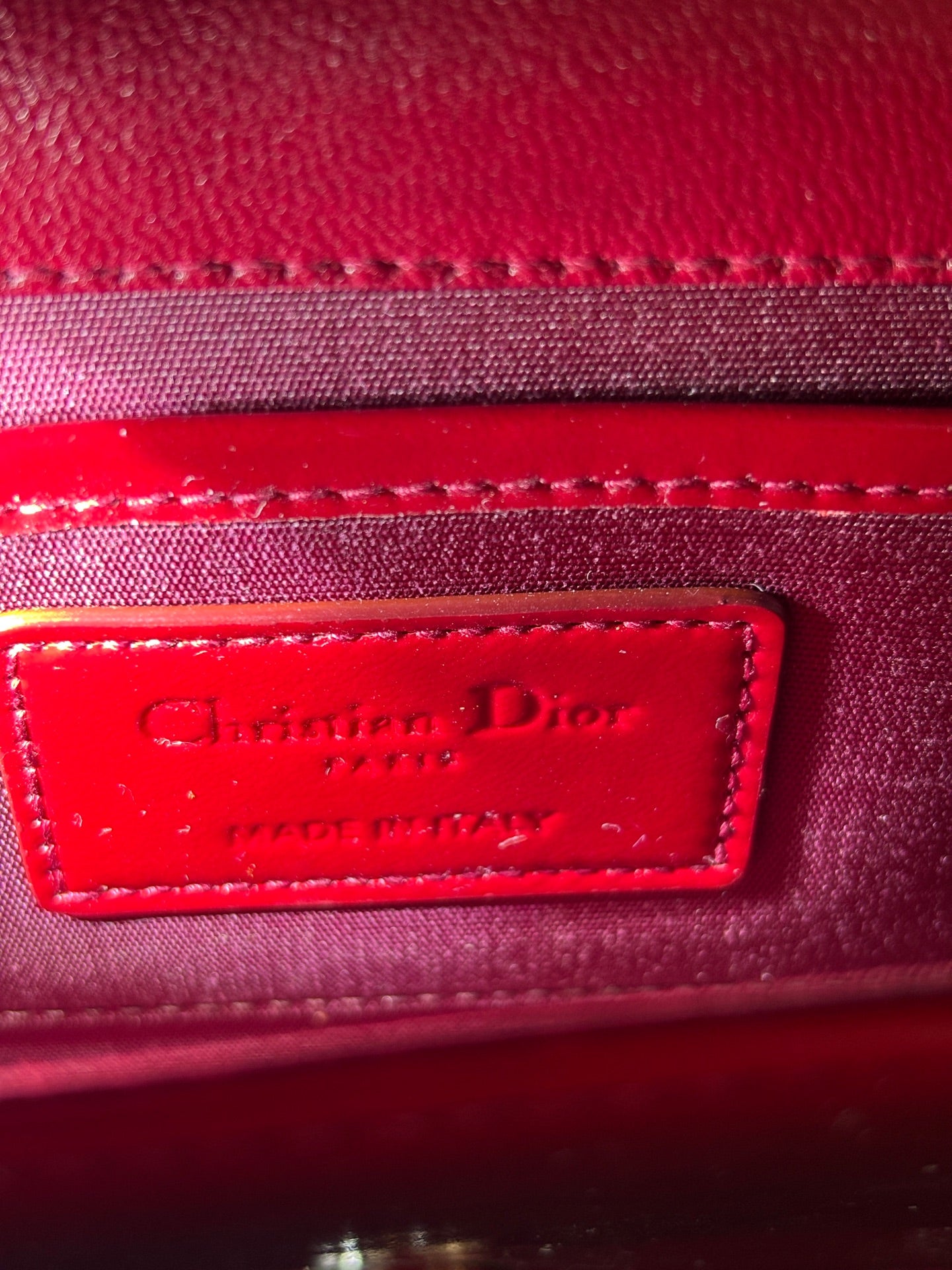 Dior Red Crossbody