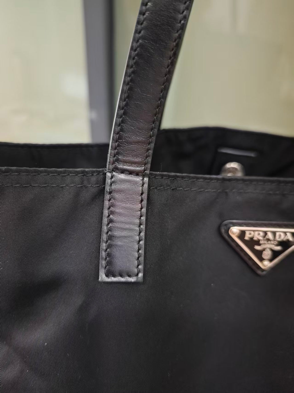 Prada Cordura Black Tote