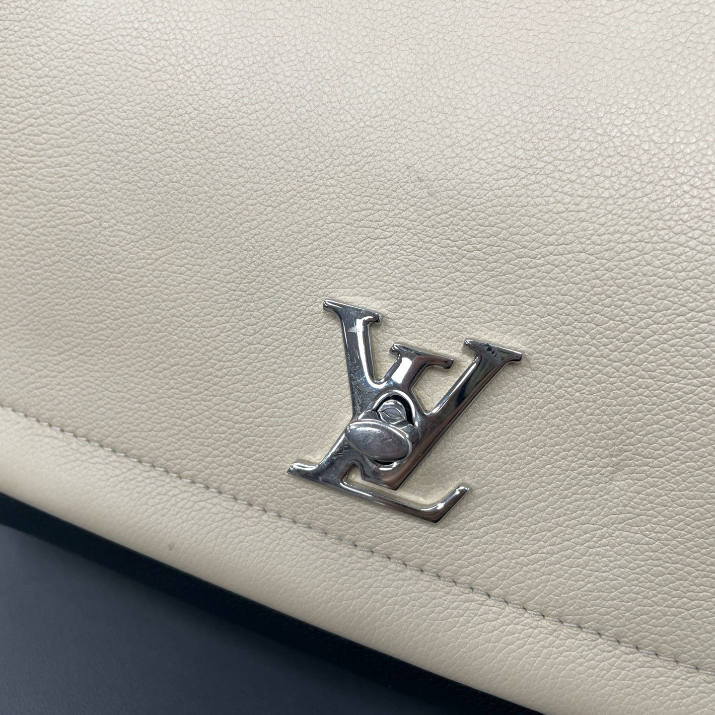 Louis Vuitton Metal Beige Crossbody