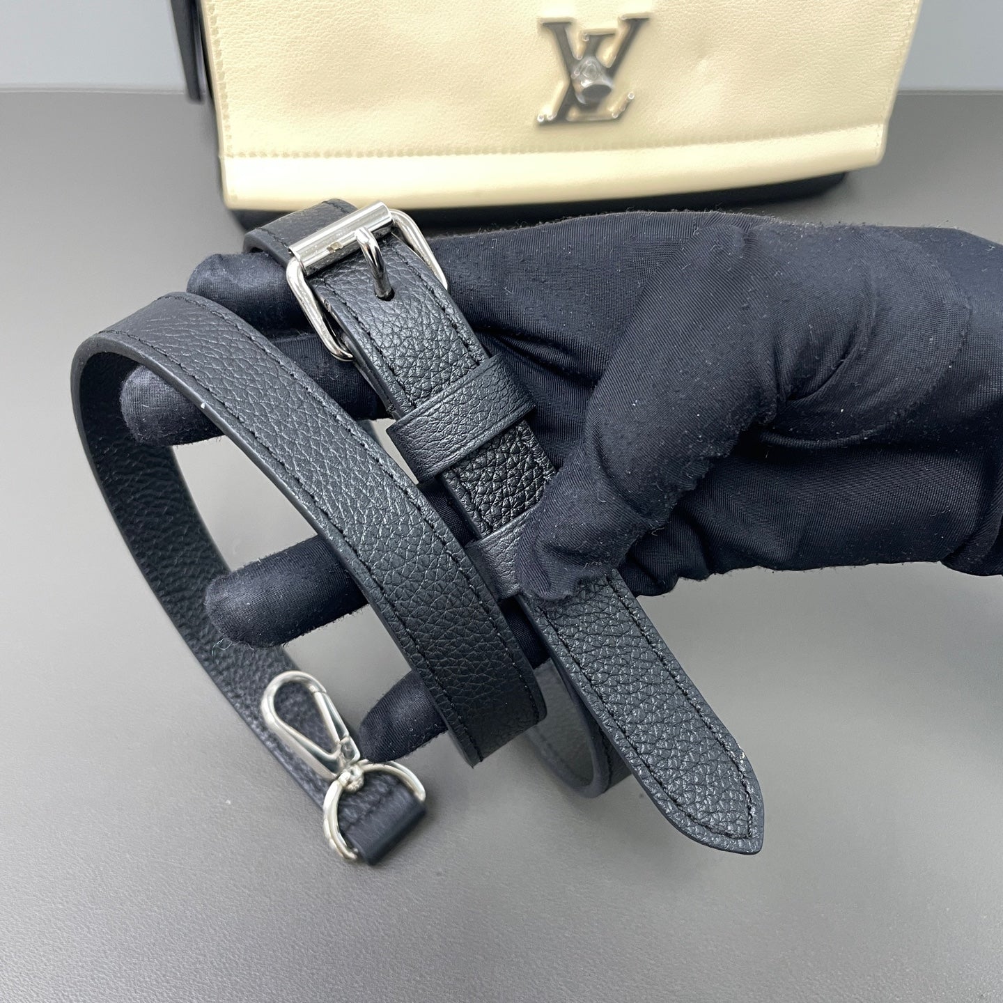 Louis Vuitton Metal Beige Crossbody