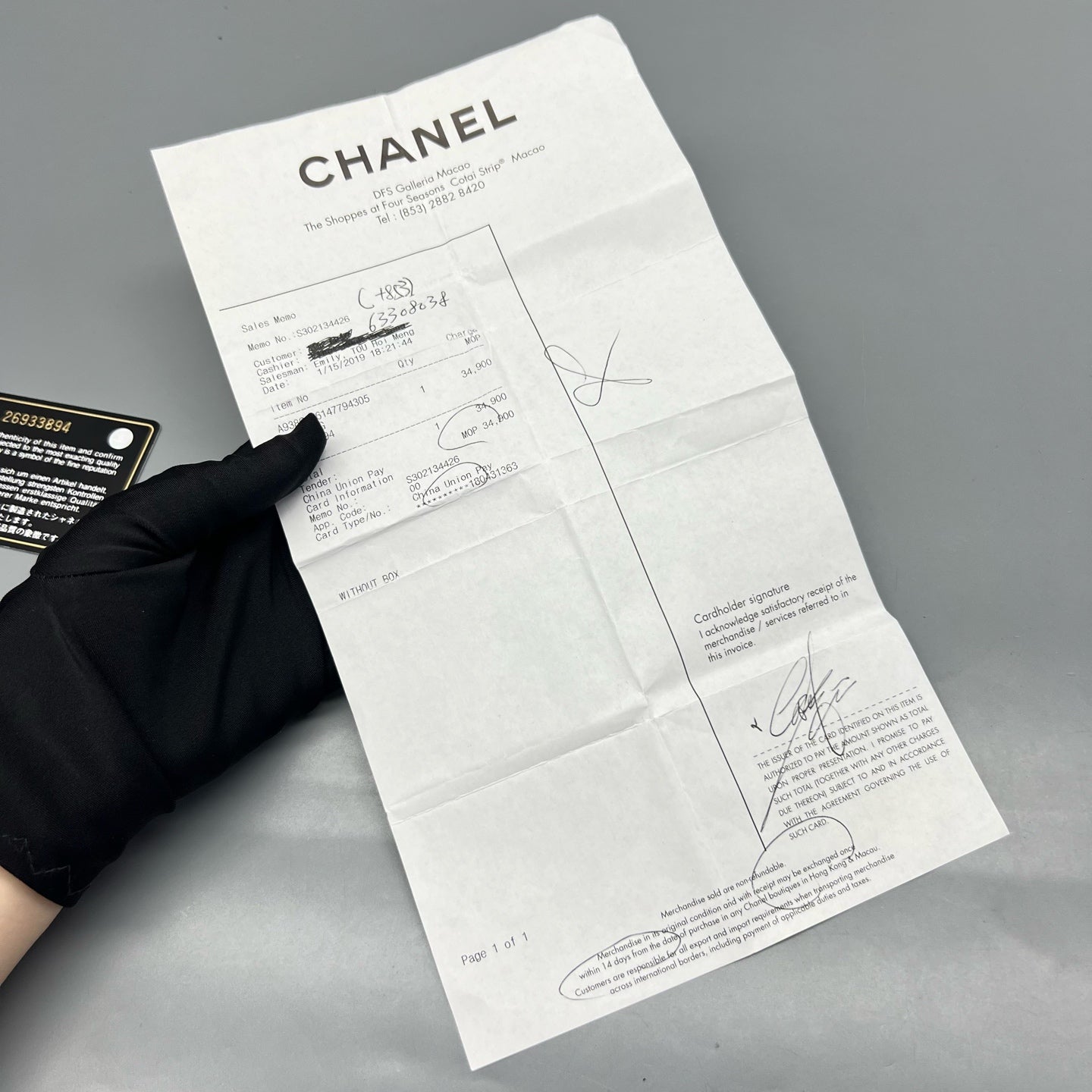 Chanel Black