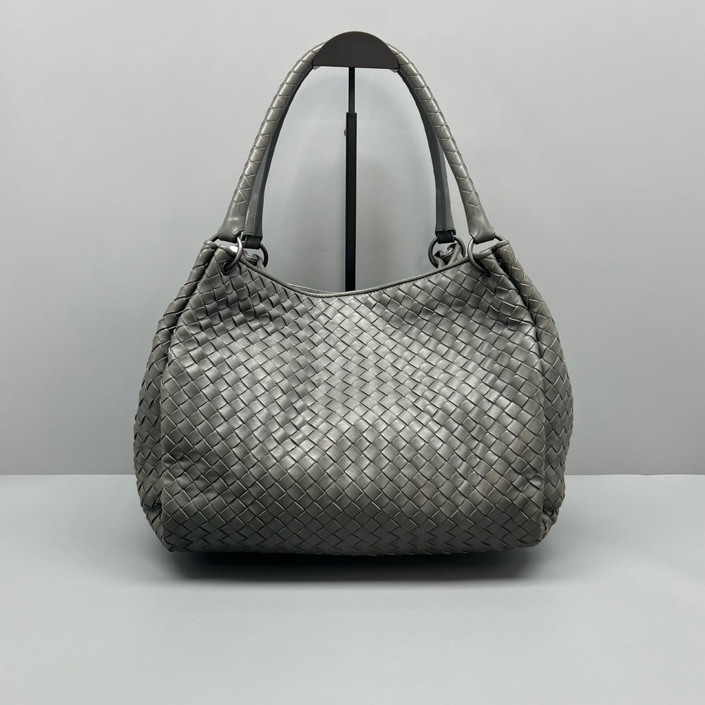 Bottega Veneta Gray Shoulder Bag